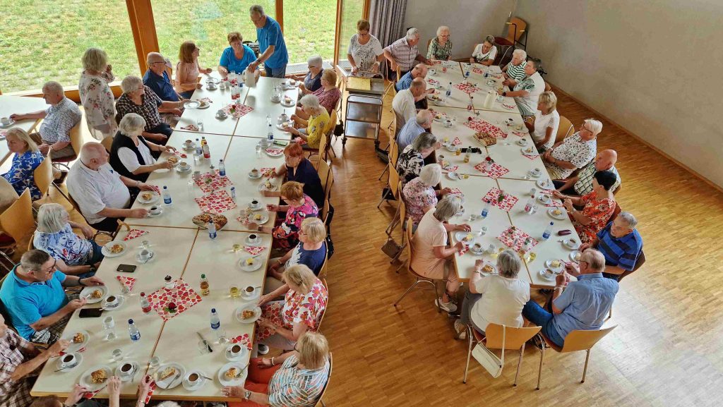 Sommercafe 2024 gemeinsam mit dem VdK